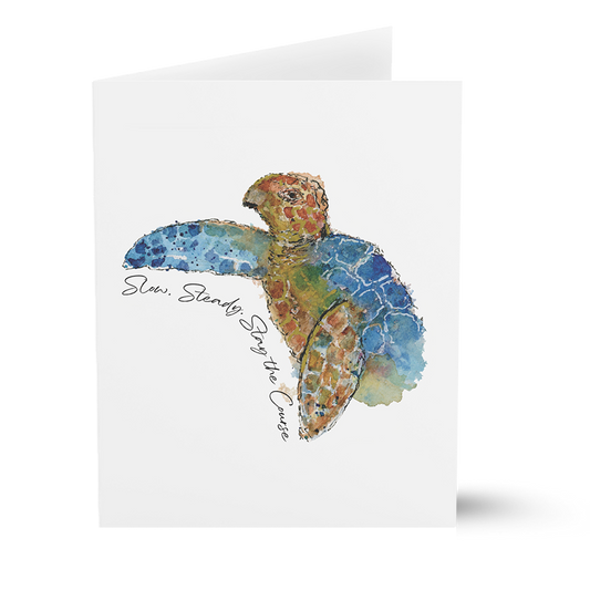 "Sea Turtle" 10 Pack (Greeting Cards) from Just Breathe