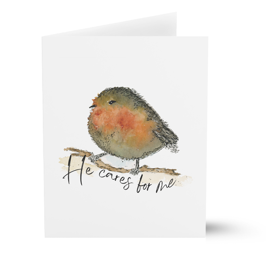 "Sparrow" 10 Pack (Greeting Cards) from Just Breathe