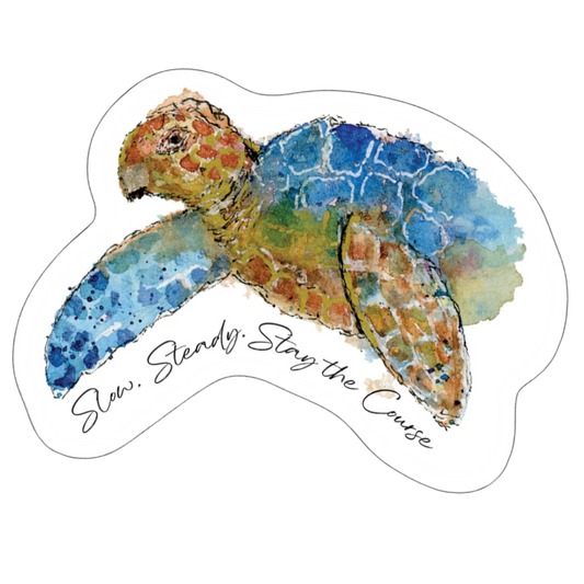 "Sea Turtle" (Die-Cut Stickers) from Just Breathe