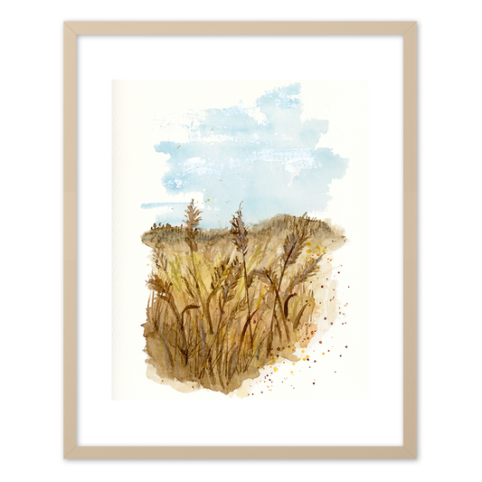 "Fields of Grace" (Art Print) from Just Breathe