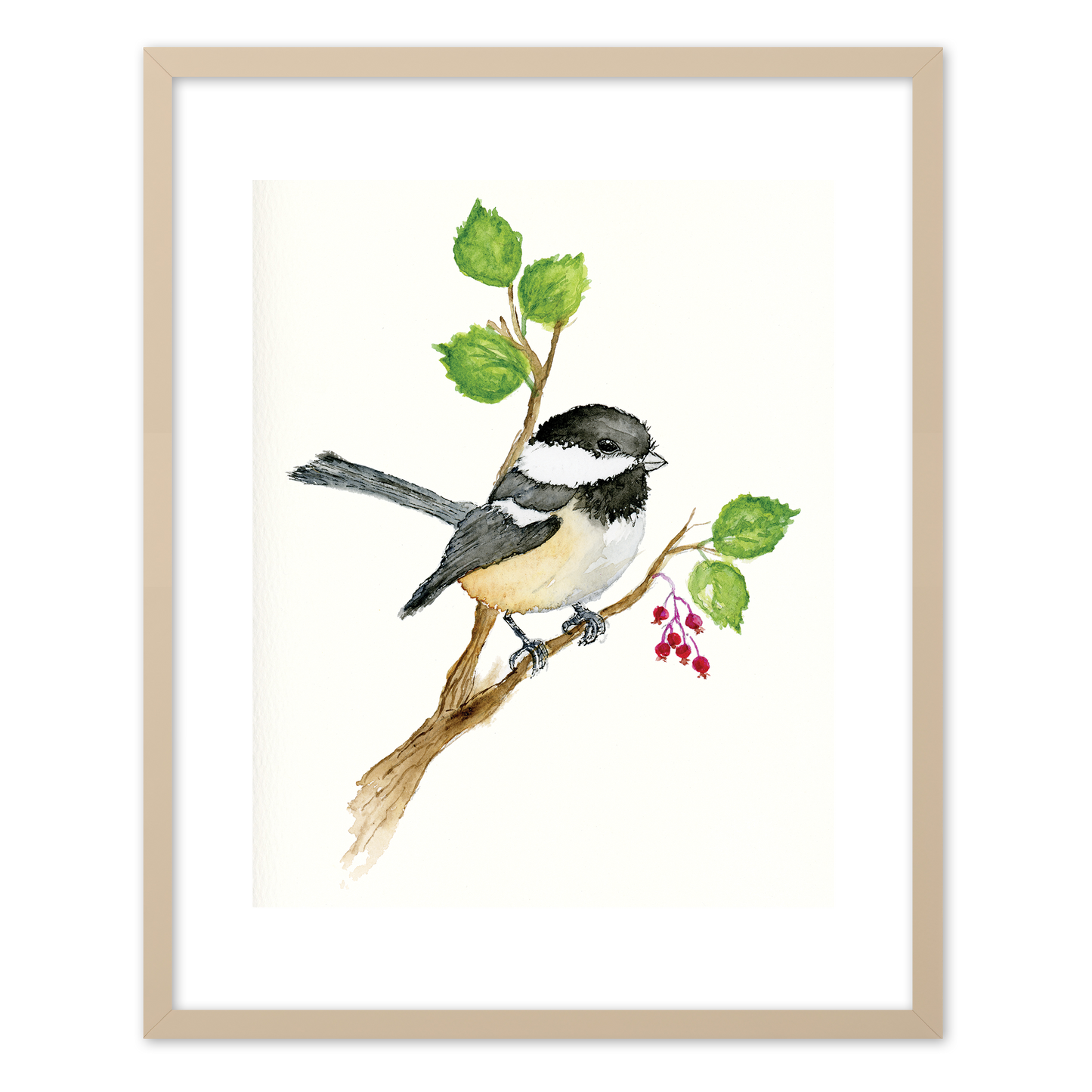 "Junco" (Art Print) from my Spring Collection